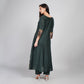 Beautiful Green Anarkali Suit for Festive Occasions