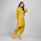 Silk Coord Set with Cutdana & Moti Work