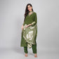 Floral Cotton Suit Set with Dupatta