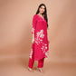 Floral Cotton Suit Set with Dupatta