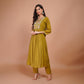Anarkali Suit with Moti Embroidery & Dupatta