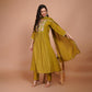 Anarkali Suit with Moti Embroidery & Dupatta