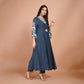 Rama Embroidered Anarkali Suit with Pant